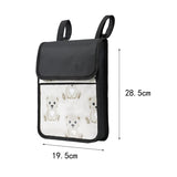 Bike Handlebar Bag Accessories Adjustable Outdoor Riding Cartoon Polyester Easy to Install Waterproof for Scooter Motorcycle