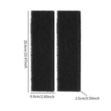 2Pcs Carbon Microwave Replacement Air Parts Accessory Microwaves Refrigerator Filter