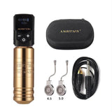 New Ambition Torped Tattoo Pen Machine Powerful Brushless Motor Stroke 4.5-5.0mm RCA Cable With 1800mA/h Wireless Battery Kit
