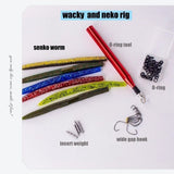 1g 1.5g 2g Insert metal Weight Nail Sinker For Fishing Accessories25pcs/lots  Wacky Senko Worm Jigging Fishing Sinker