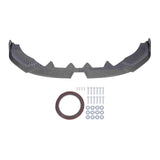 Carbon Fiber Style Scratch Resistant Front Bumper Lip Spoiler for 5 Series I5 G60 G61 M Sport - Chin Splitter Diffuser