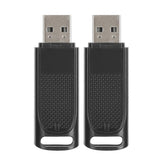 2pcs VR USB Dongle Receiver Plug and Play VR Wireless Receiver with USB Extension Cable for HTC Vive Controller Tracker Transparent Black