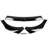 Front Lip Body Kit Glossy Black Enhanced Safety Front Bumper Lower Lip Splitter Spoiler for CN7 2021 to 2023