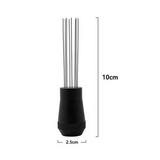 1pc 10x2.5cm Coffee Cloth Powder Needle,Stainless Steel Needle Powder Distributor,Coffee Powder Caking Powder Mixing Needle