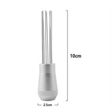 1pc 10x2.5cm Coffee Cloth Powder Needle,Stainless Steel Needle Powder Distributor,Coffee Powder Caking Powder Mixing Needle