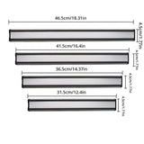 1pc Maximize Your Kitchen Space with This Magnetic Knife Strip Steel Knife Bar for Holder RackUtensils Tools