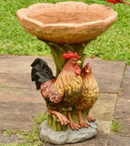 1pc Sunflower Bird Bath Garden Ornament, Sunflower Bird Bath Resin Statue, Waterproof Home Decor Outdoor Decor Garden Courtyard