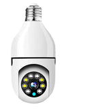 2.4G E27 Bulb Surveillance Camera Home Night Vision Wireless Camera 1MP CCTV Video Security Protection Camera Wifi IP Monitor