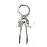 2 Pcs Livestock Catration Tools Stainless Steel Without Blood Pig Sheep castration Clamp Castration Tool Castration Forceps