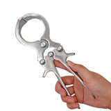 2 Pcs Livestock Catration Tools Stainless Steel Without Blood Pig Sheep castration Clamp Castration Tool Castration Forceps