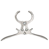 2 Pcs Livestock Catration Tools Stainless Steel Without Blood Pig Sheep castration Clamp Castration Tool Castration Forceps