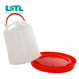 2 Pcs Poultry Water Bucket 750ML/1.5L/6L Chicken Drinking Fountain Barrel Water bucket Quail drinking Bird equipment Feeder