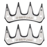 2 Set BEIYUAN Sheep/Goats Shears Convex Comb Cutter Shearing Clipper 9/13 Tooth Blade For Sheep Clipper Shears Scissorsd