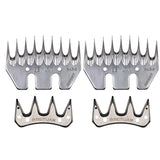 2 Set BEIYUAN Sheep/Goats Shears Convex Comb Cutter Shearing Clipper 9/13 Tooth Blade For Sheep Clipper Shears Scissorsd