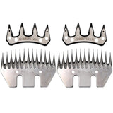 2 Set BEIYUAN Sheep/Goats Shears Convex Comb Cutter Shearing Clipper 9/13 Tooth Blade For Sheep Clipper Shears Scissorsd