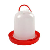 2 sets 6L Chicken Pheasant Feeding Water Drinking Bucket Quality Chickens, ducks and quail dove Bird Feeder Drinking equipment