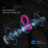 20 Hours Play Time Swimming Waterproof MS-T40 Bluetooth Earphone Dual Wear Style Sport Wireless Headset TWS Ipx7 Earbuds Stereo