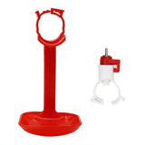 20 Sets Chicken Nipple Drinking Cups for Pipe Diameter 25mm Hanging Drinking Cup Ball Nipple Drinkers Farm Tools Free Shipping