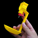 20 pcs Chicken Water Nipple Hanging Cups Poultry Waterer Drinking Cups Drinker Nipple For 25mm Pipes Poultry Feeding Waterer