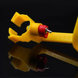 20 pcs Chicken Water Nipple Hanging Cups Poultry Waterer Drinking Cups Drinker Nipple For 25mm Pipes Poultry Feeding Waterer