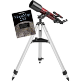 Orion 10028 StarBlast 70mm Altazimuth Travel Refractor Telescope (Burgundy)For Beginners
