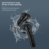 Noise Reduction TWS Bluetooth-compatible with Charging Case Gaming Earphone Running Fiess Headset
