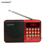 K11 Elderly Mini Radio MP3 Elderly Card Multifunctional Radio Portable Radio