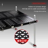 2023 Durable Hollow Fishing Platform New Lightweight Folding Aluminum Alloy Deep Water Small Convenient Fishing Platform Tools