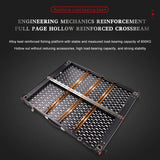 2023 Durable Hollow Fishing Platform New Lightweight Folding Aluminum Alloy Deep Water Small Convenient Fishing Platform Tools