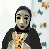 2023 Halloween Masker Full Face Spooky Masque Latex Hoofd Cover Horror Helm Halloween Carnaval Cosplay Party Decor Props