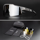 2023 Men Women Road Bike Cycling Glasses 4 Lens Polarized Sunglasses Bicycle MTB Goggle Sport Eyewear Fishing Driving Anti-Glare