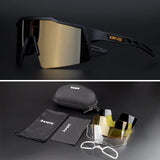 2023 Men Women Road Bike Cycling Glasses 4 Lens Polarized Sunglasses Bicycle MTB Goggle Sport Eyewear Fishing Driving Anti-Glare
