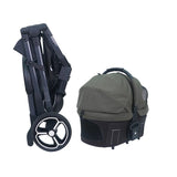 2023 new cat pet stroller aluminum frame big pet stroller with detachable carrier pet stroller japanese