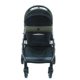 2023 new cat pet stroller aluminum frame big pet stroller with detachable carrier pet stroller japanese