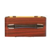FM/AM/SW three-band with MP3 playback vintage bluetooth card wooden box radio