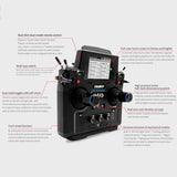 FLYSKY 2.4G Transmitter for RC Engineering Vehicle 18CH 5D Hall Sensor Gimbals AFHDS 3 Radio 3.5 Inch TFT Touching Screen
