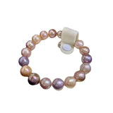 New Fashion 9-10mm Candy Color Freshwater Pearl Bracelet