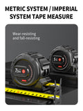 Wear-resistant Steel Tape Measure tools Anti-corrosion Retractable Woodworking Ruler Measuring Tools
