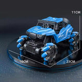 Music Light Drift Rotary Charging Remote Control Car Children's Electric Toy 4WD Off road Climber