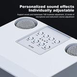 Portable Bluetooth Speaker Wireless Microphone Singing Equipment Stereo Bass Subwoofer Karaoke Party Support AUX New