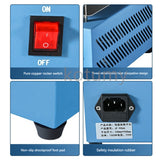 100x100mm Heating LED Lamp Bead Welding Table Adjustable Temperature Hot Plate Ironing hine