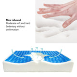 Cushion Breathe Freely Fiber Material T Shaped Opening Triangular Slope Design Elder Anti Bedsore Pad