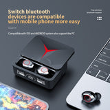 Durable Bluetooth Earphones With In Ear Sliding Cover Low Latency Digital Touch Noise Reduction Wireless Gaming Esports Sports