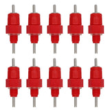 20Pcs Poultry Brid Chicken Nipple Drinker Automatic Water Cups With Spring Type Fountain Mouth Water Poultry Farming  Equipment