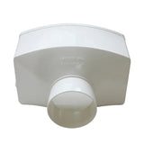 PVC square rainwater hopper for pipe Downpipe drainage system drain adapter rain water collector accessories 1PC