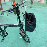 For / Folding Bike Front Bag Head Vegetable Basket Bicycle Accessories