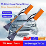 Car Shovel Truck with Ice Sweeping Brush Scraper Snow Artifact Glass Winter Defrost Removal Tool
