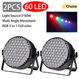 3W*60 RGB Stage Light party wedding disco lights dmx 512 sound control dj ballroom club stage lamp 3 in 1 par light