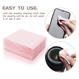 50 Pack Jewelry Cleaning Cloth,Jewelry Polishing Cloth For Sterling Sier Gold Platinum Pink