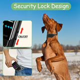 500m Electric Dog Training Detachable Bark Rechargeable Anti Barking Shock Vibration Reflective Collar for All Dogs Pet
